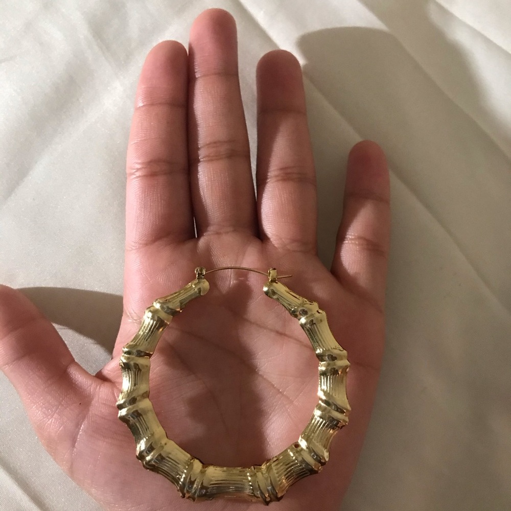 Bamboo earrings
